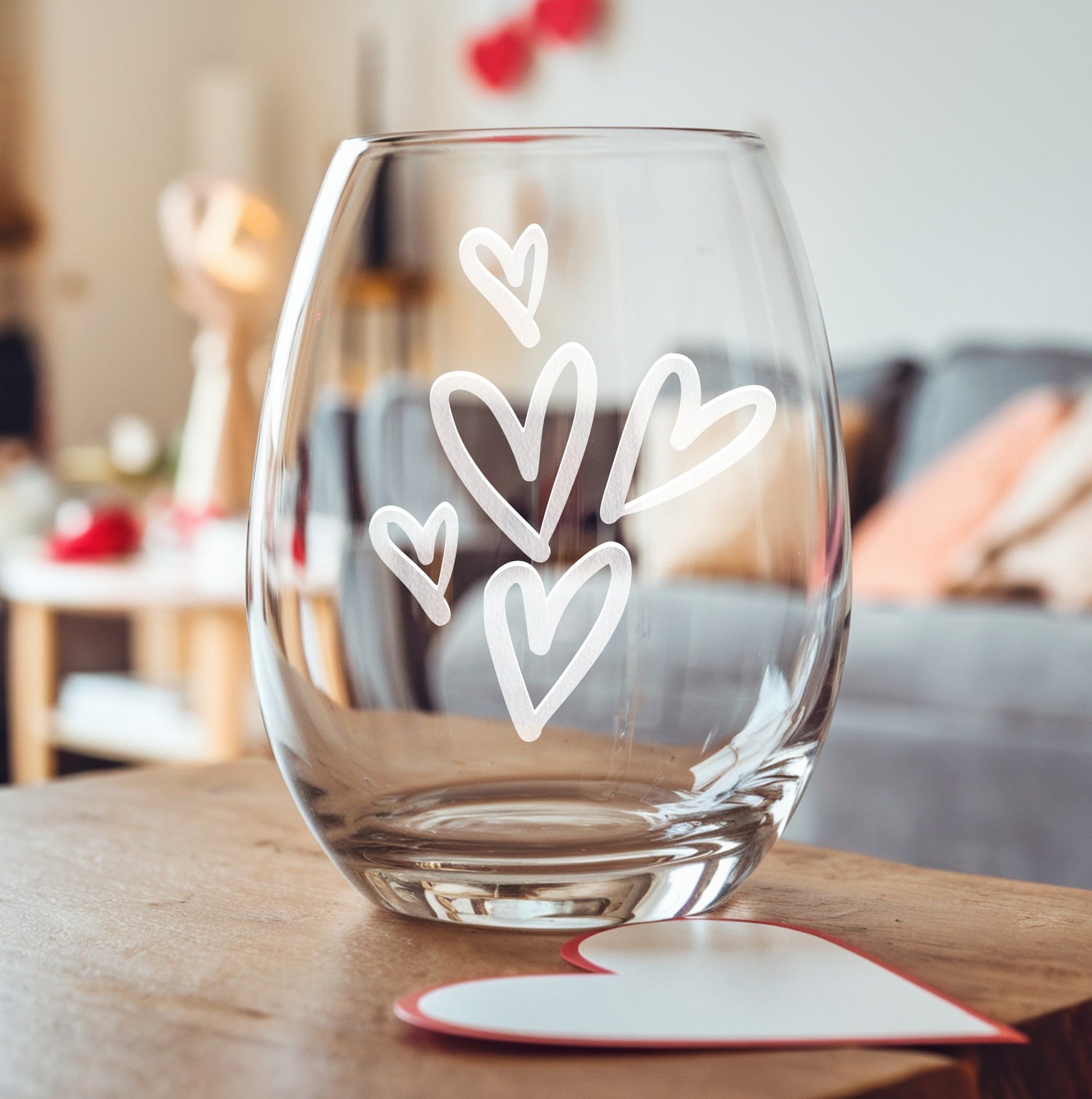 Anniversary & Valentine's Themed Glassware