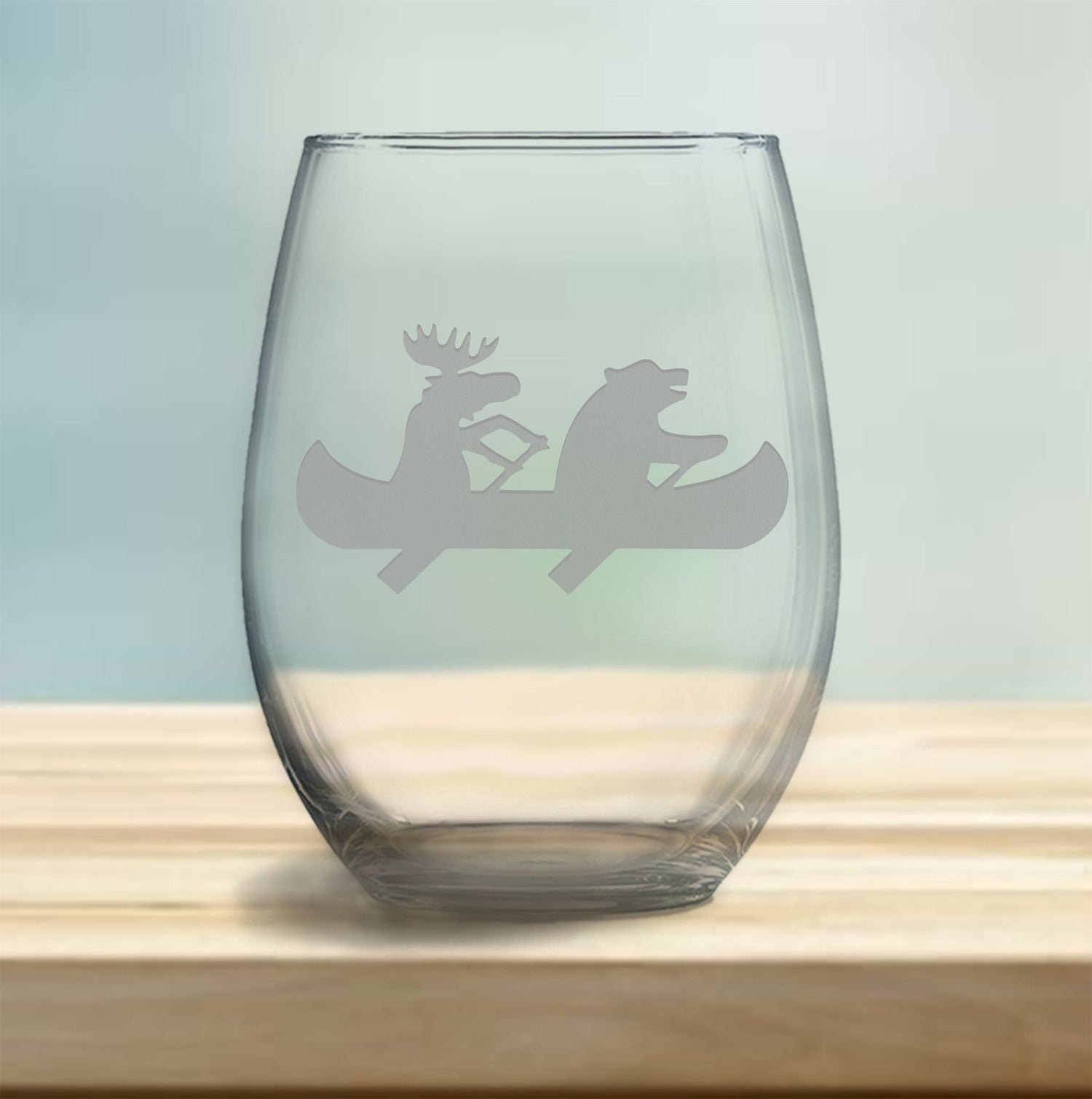 Camping + Outdoors  and Cabin Themed Glasses