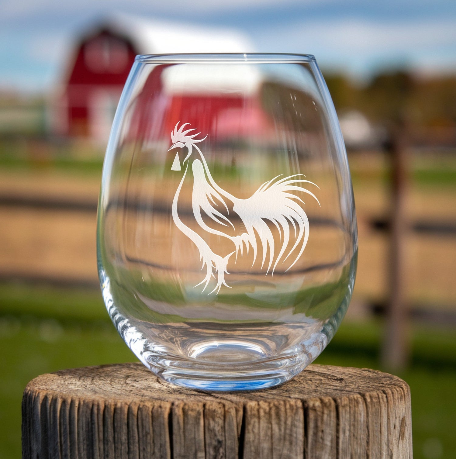 Farm House Themed Glassware
